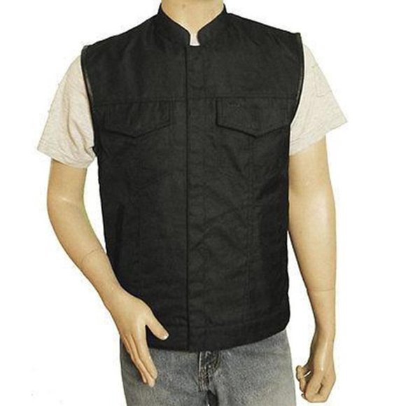 Men's Textile Patch Holder Vest - Picture 1 of 2